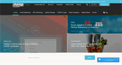 Desktop Screenshot of blog.mailup.it